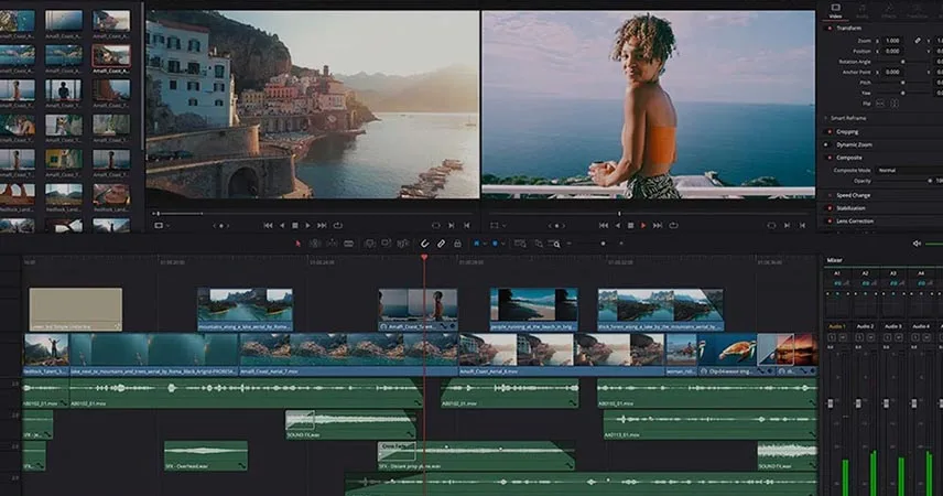 DaVinci-Resolve-Editing